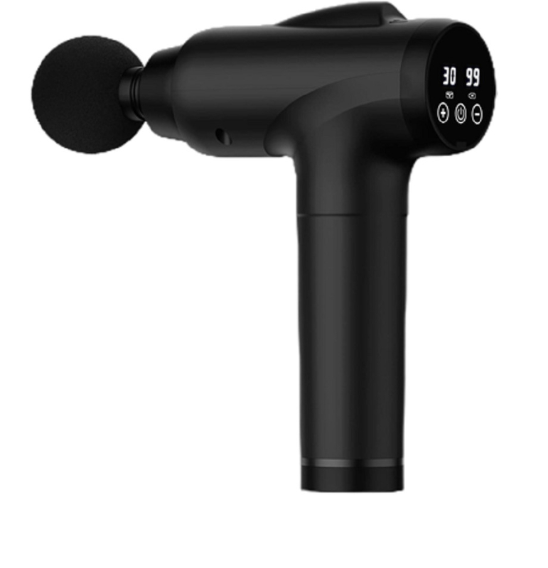 ABS PC Rubber Composite Body Massager with 30W Power 1-30 Gears Dual-Mode Display Screen 2500mAh Battery 9 Massage Heads