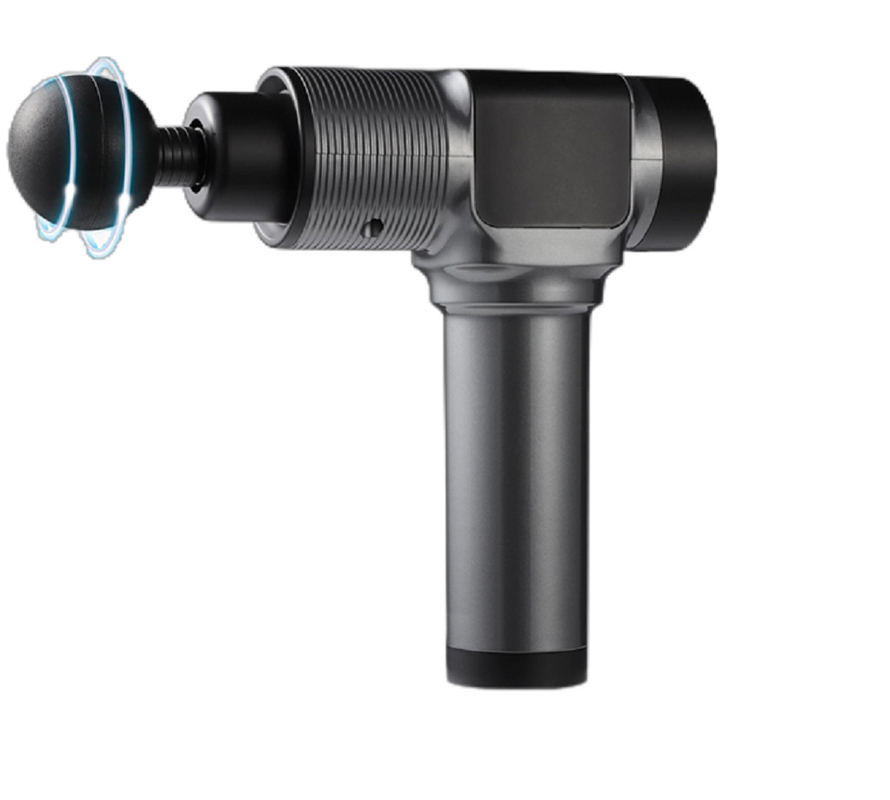 30W Brushed Motor Muscle Massager Gun 30 Speed Levels 15-53Hz Muscle Recovery Frequency, LCD Screen 2500mAh Lithium Battery