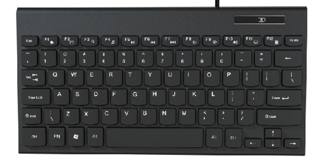 79-key Waterproof Keyboard Ultra-thin At 14.87mm With Carbon Film Keys And HIPS Material Logo Customization