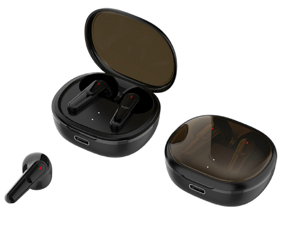 ETEK TWS Earphones 30g Total Weight 30mAh Earbuds 200mAh Charging Case Type-C Fast Charging Commercial-grade Packaging