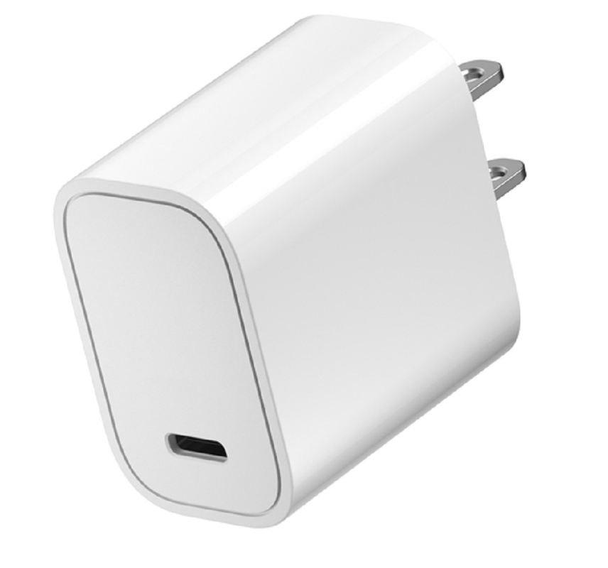 110-240V AC Input 20W PD Fast Charging PPS Support Black And White Design For Business Travelers And International Users