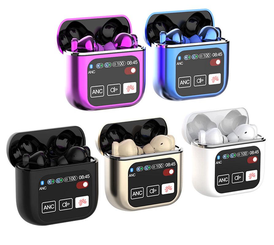 ETEK TWS Earbuds With ANC & ENC 400mAh Charging Case F10 Driver And Low Latency Bluetooth For Immersive Gaming And Music