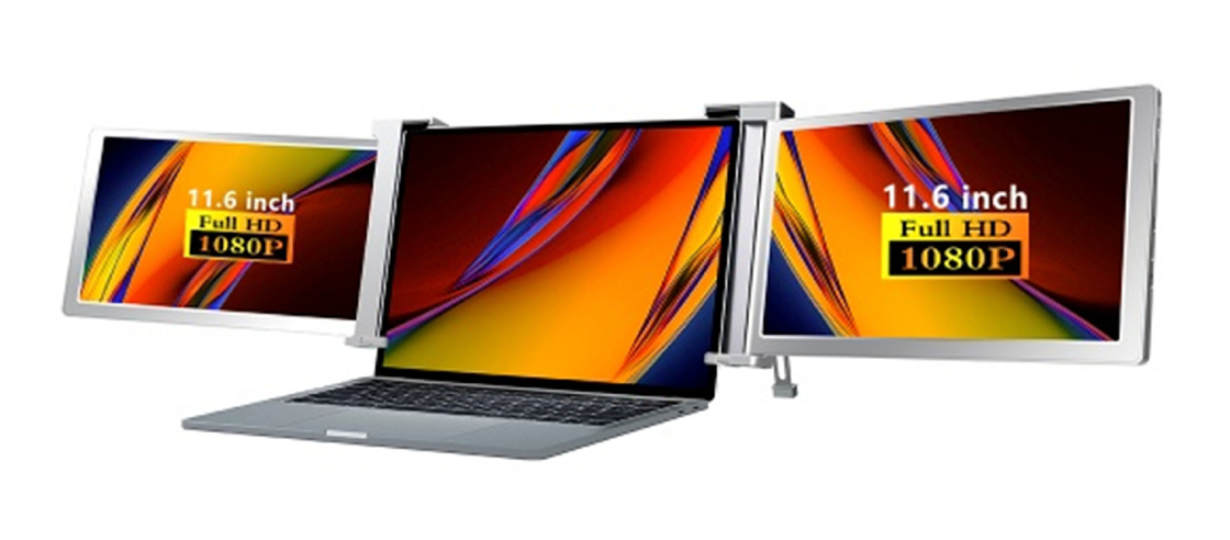 Three-screen Productivity Entertainment FHD Computer Monitor With A 25.3mm Thin Display Full HD IPS 1920 × 1080 HDR Support