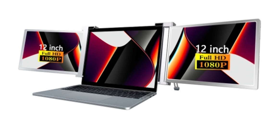 2 X 12-inch FHD IPS Screens 1920 X 1080 16 / 9 Ultra-light Design 1.1kg Per Screen 25.3mm Thick HDR Support 12 OSD Languages