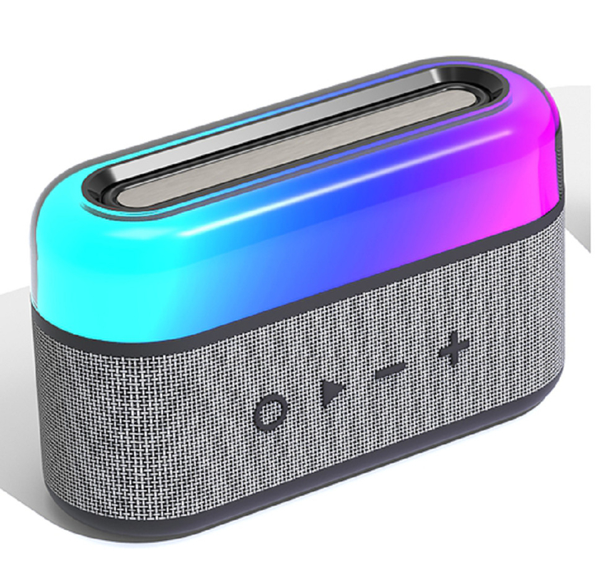 40W RMS 5000mAh Battery Portable Speaker Supports Bluetooth TF Card up To 32GB FM USB Flash Drive Colorful Lighting For Small Parties