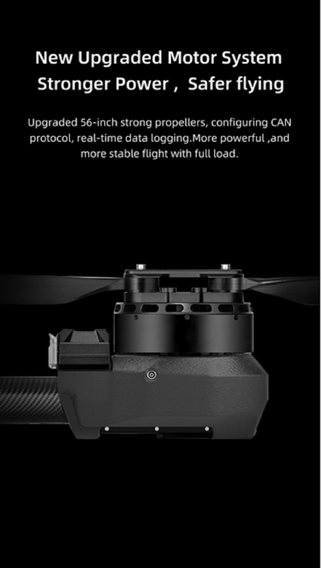 Z50P 50kg Load Agricultural Drones Solution Under Z Series Equipped With Large-Flow Impeller Pumps And Water-Cooled Centrifugal