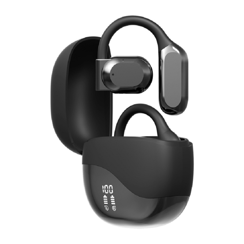Bluetooth 5.4 Earphone With 10-meter Range Up To 8-9 Hours Per Call 300mAh Charging Case Provides Extra Power for Commuting Business etc