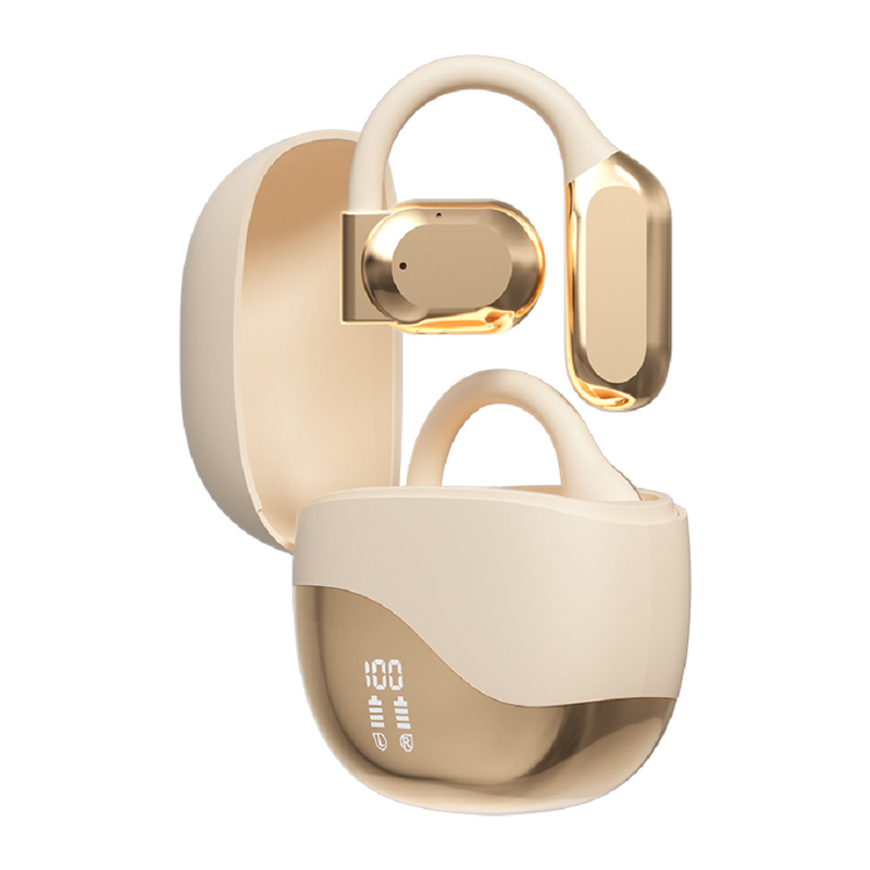 Bluetooth 5.4 Earphone With 10-meter Range Up To 8-9 Hours Per Call 300mAh Charging Case Provides Extra Power for Commuting Business etc