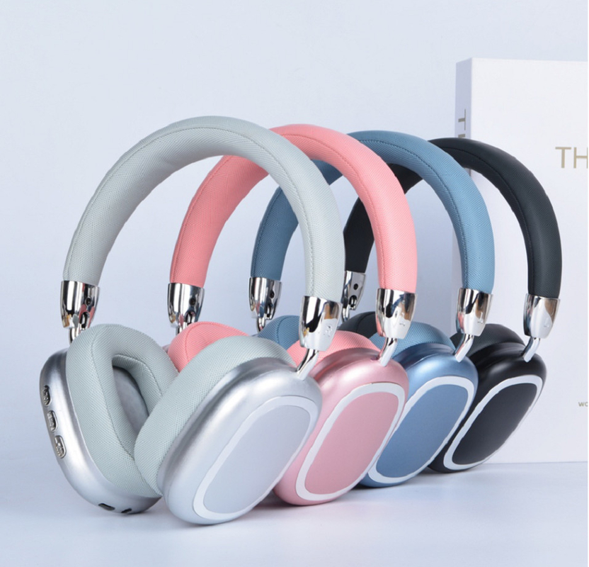 Bluetooth Headphone, 200mAh battery, 6-hour playback, 120-hour standby, 40mm driver,for commuters, students, and business travelers.