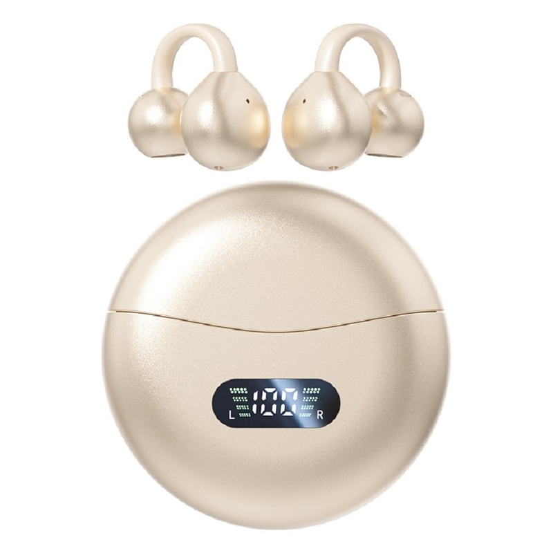 Bluetooth 5.4 TWS earbuds with AAC/SBC audio support. F10 speaker, 30mAh headphone battery, 300mAh charging case