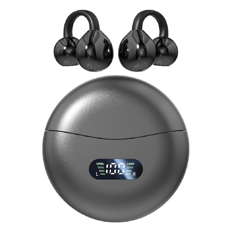 Bluetooth 5.4 TWS earbuds with AAC/SBC audio support. F10 speaker, 30mAh headphone battery, 300mAh charging case