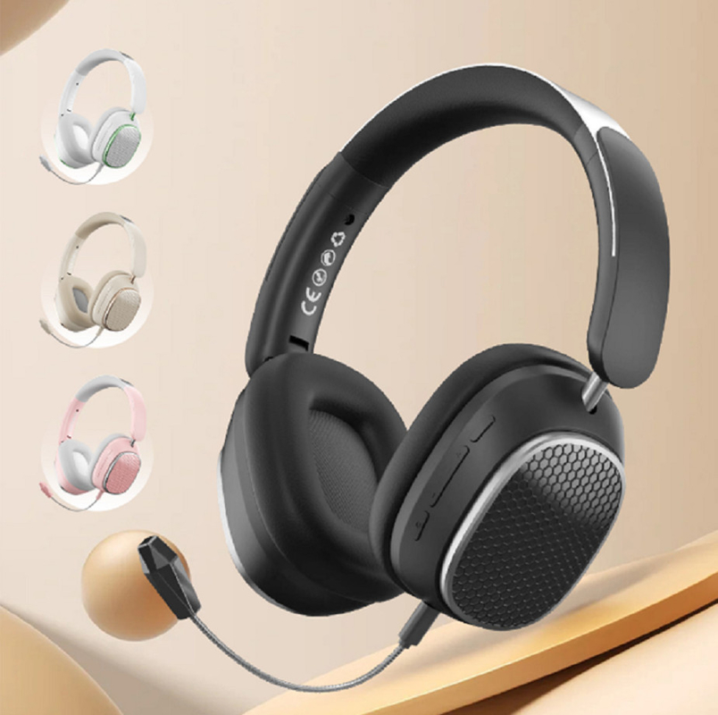 Bluetooth 5.3 Headphone, 400mAh battery, 8-hour playback, 200-hour standby, 40mm driver, 18dB ANC