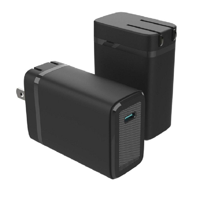 Rapid Cell Phone Charger GaN Technology 45W PD Fast Charging 110-240V Wide Voltage USB-C Port