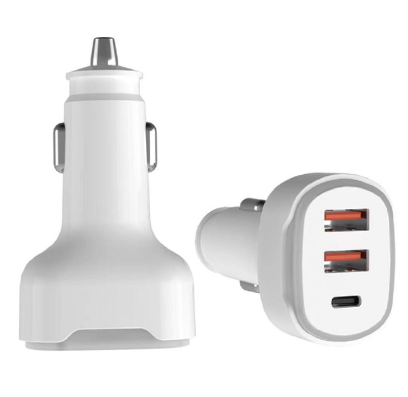 56W total power output, USB-C PD 20W fast charging+dual USB-A QC 18W fast charging, compact design+LED indicator light