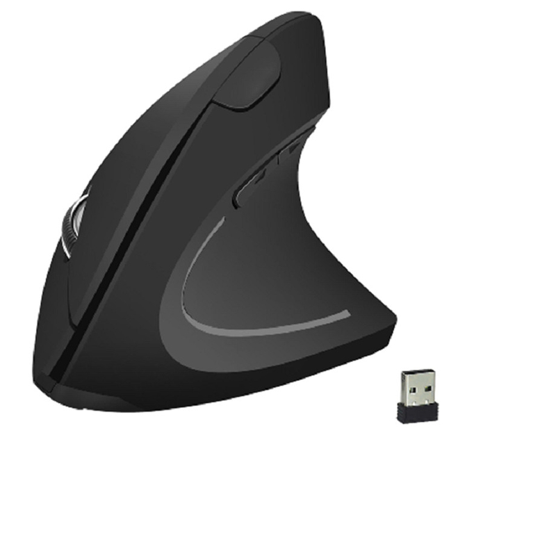 2.4G wireless rechargeable mouse, with 5 million clicks lifespan, 800-1200-1600 DPI, 6 buttons.Compatible with laptops, desktops