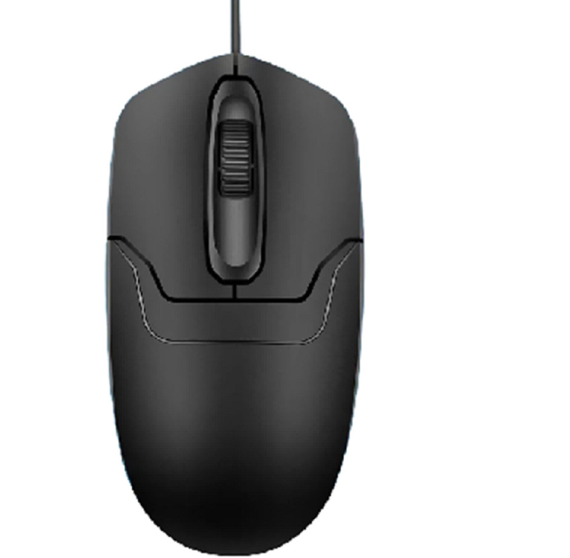 Three-key ABS shell design,mouse supports 3 million clicks, USB plug-and-play, widely compatible with devices for office workers