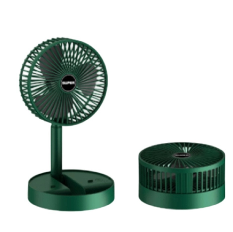 USB Rechargeable Desk Fan Battery Operated Compact For Home Office Travel Or Outdoor Activities