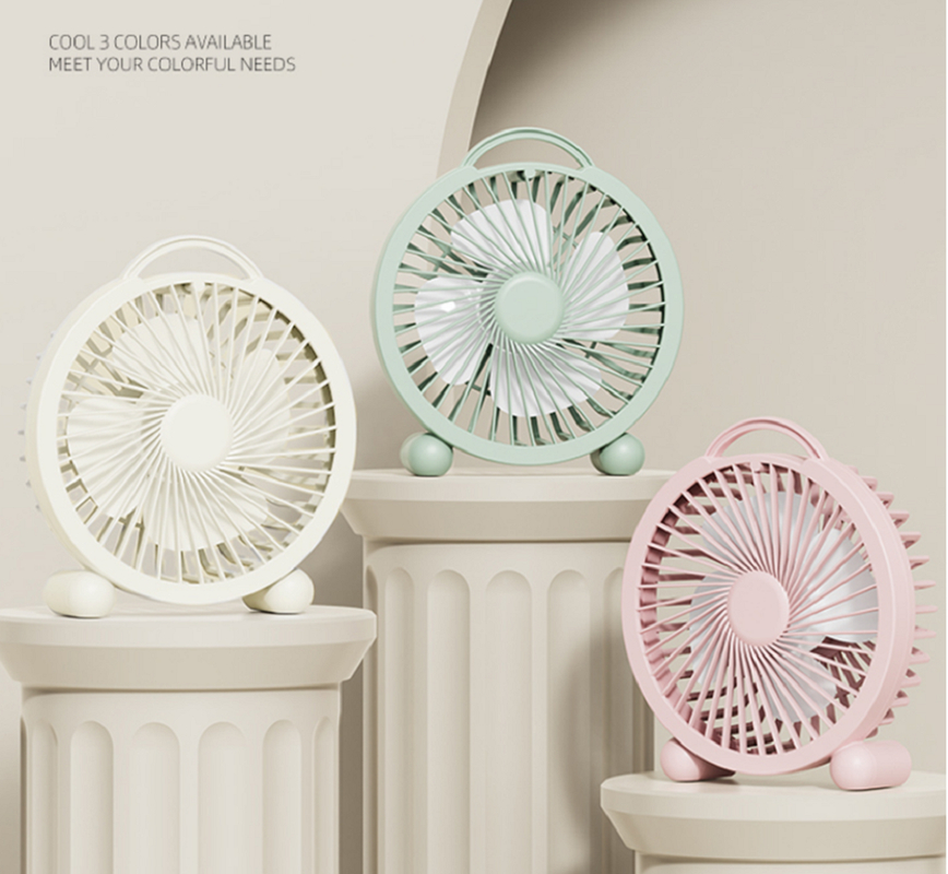 Direct-Plug USB Portable Fan Requires No Charging Cable 5V Voltage And 3W Power 111G Ultra-Light