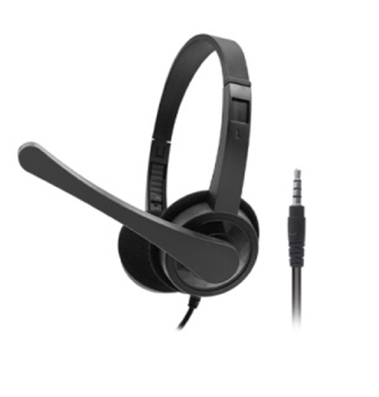 Wired Headphones High Sensitivity Stereo Headset With Microphone 3.5mm Wired Stereo Headset With Omnidirectional Mic