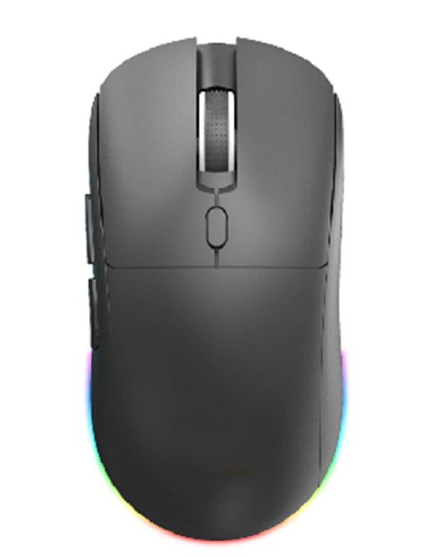Dual-Mode 2.4G+Bluetooth 6-Button Laser Mouse 800-1600DPI 500mAh Battery For Office Workers And Gamers