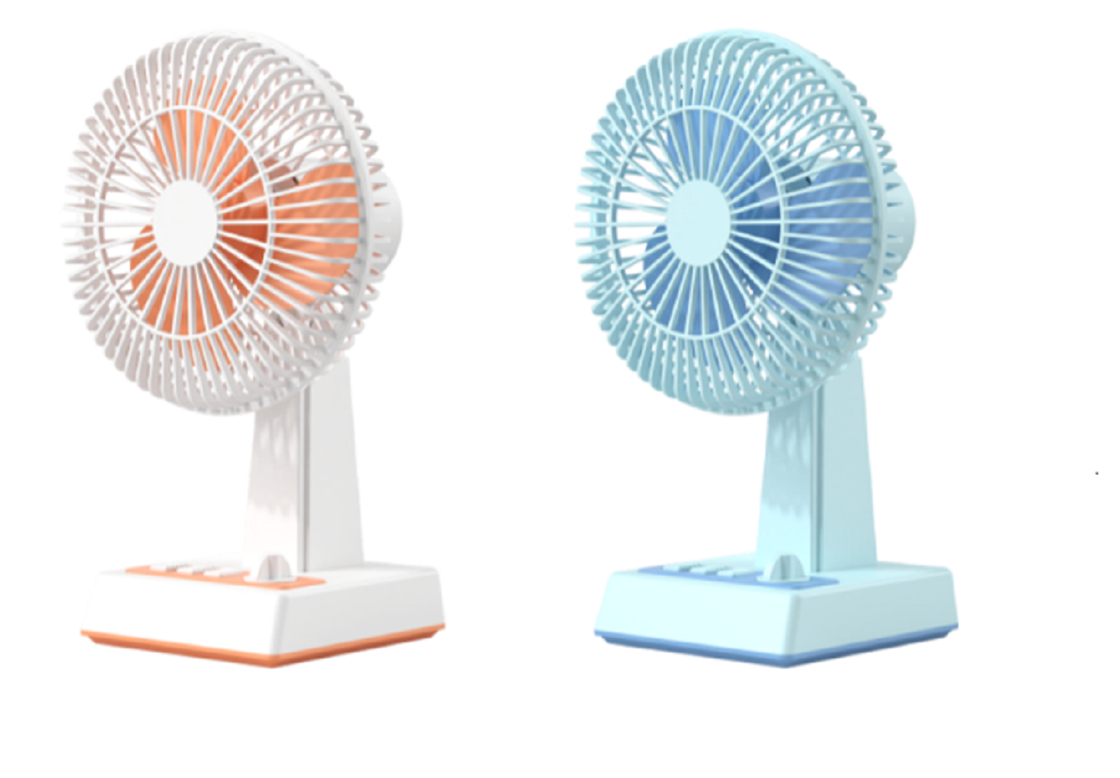 ETEK Portable Multi-function USB Fan, Hanging/desktop Dual-use,3-Speed Settings,ABS+PP Material,Safe 5V/6W Low-energy Operation