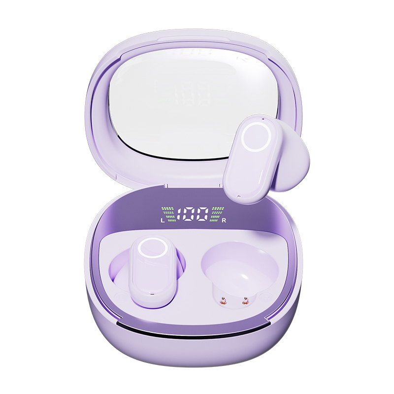 ETEK Bluetooth 5.4 TWS earphone with F13 Copper Ring,25mAh earphone cell + 200mAh case (protective board),3 color options.
