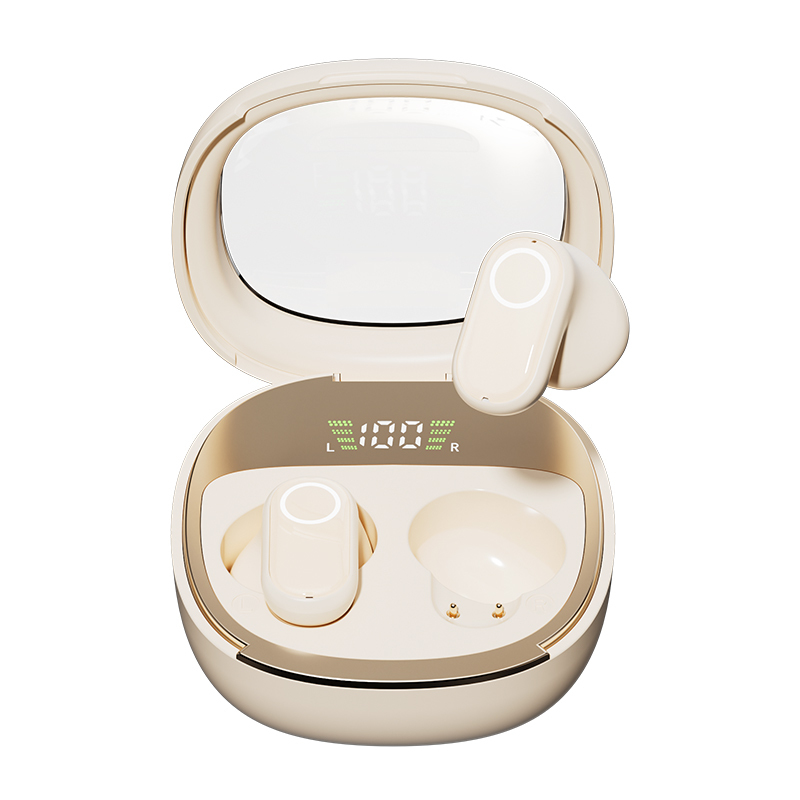 ETEK Bluetooth 5.4 TWS earphone with F13 Copper Ring,25mAh earphone cell + 200mAh case (protective board),3 color options.