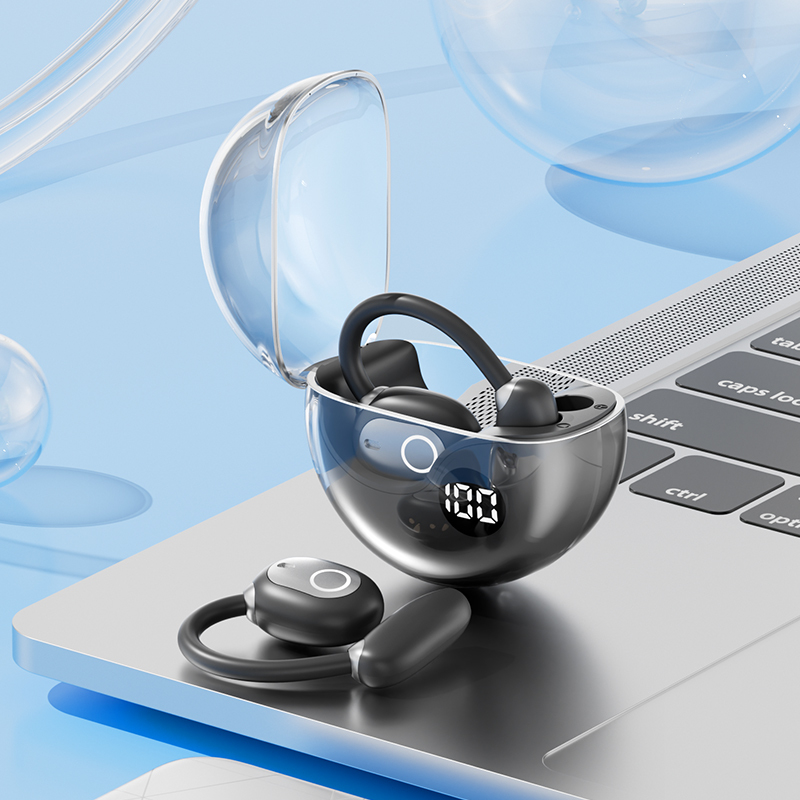ETEK Bluetooth 5.4 TWS earphone with 115dB sensitivity , 40mAh earphone cell + 200mAh case (protective board), F13 speaker