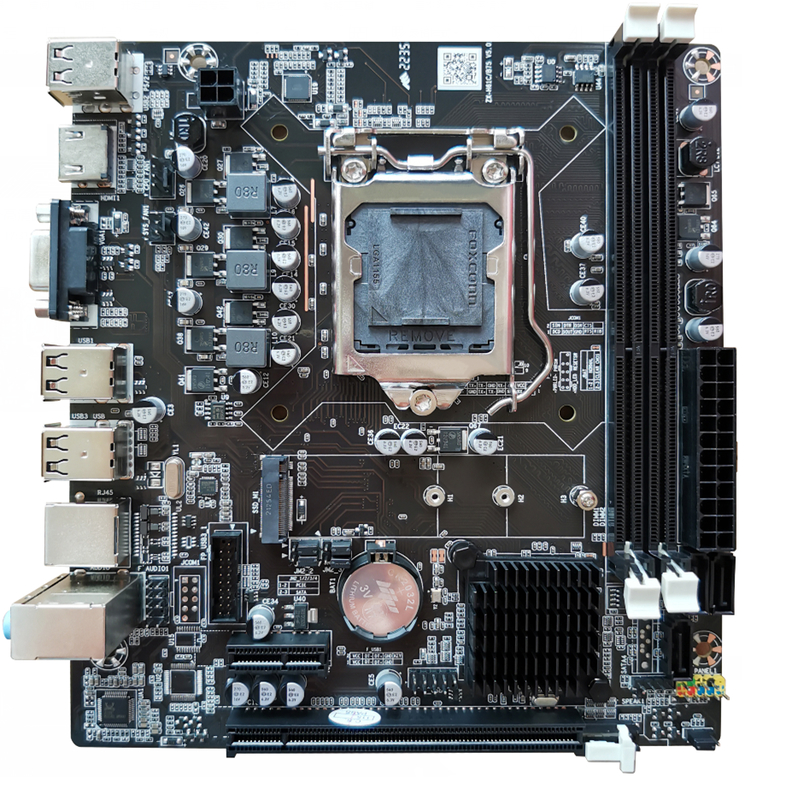 ETEK Motherboard Offering Dual-channel DDR3 1066/1333 SDRAM Up To 8GB Includes PCIe Slots M.2 Storage Multiple SATA+USB Ports
