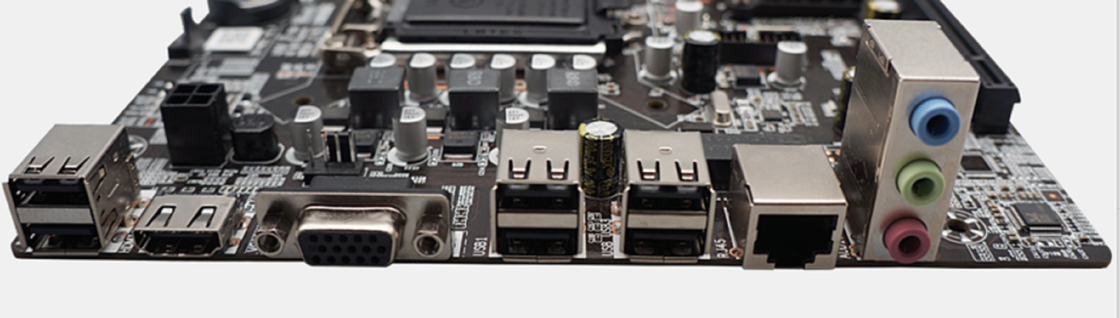 ETEK Motherboard Offering Dual-channel DDR3 1066/1333 SDRAM Up To 8GB Includes PCIe Slots M.2 Storage Multiple SATA+USB Ports