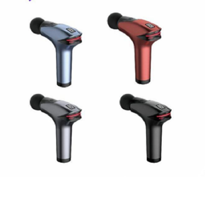 Massage Guns Feature ABS+Silicone Construction With 7.4V Rated Voltage 5V/2A Input 30W Power 1800mAh Battery 1800-3200 RPM Speed