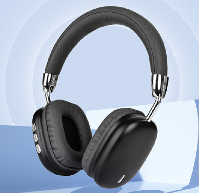 Bluetooth Earphones V5.3 - 40mm Drivers 200mAh Battery 6 Hours Of Playback In Black Silver And Pink