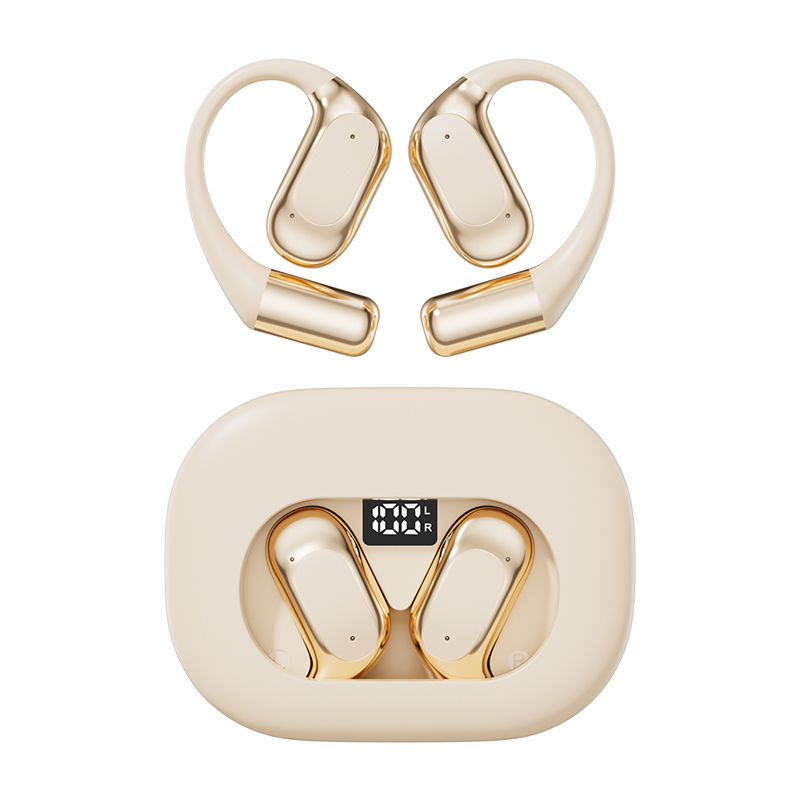 Wireless Earphones Support A2DP AVRCP And HFP Protocols F13 Copper Ring Speakers White Black Or Complexion