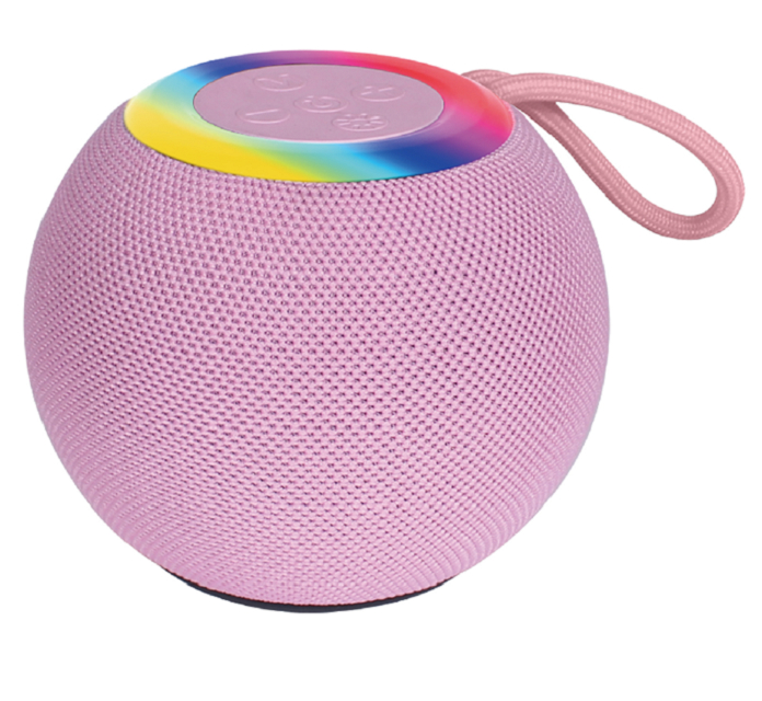 Portable Bluetooth 5.3 Speaker with RGB Light, Handle & Hanging Strap, Supports TF, FM, USB Drive, Hands-Free Calling, 1200mAh