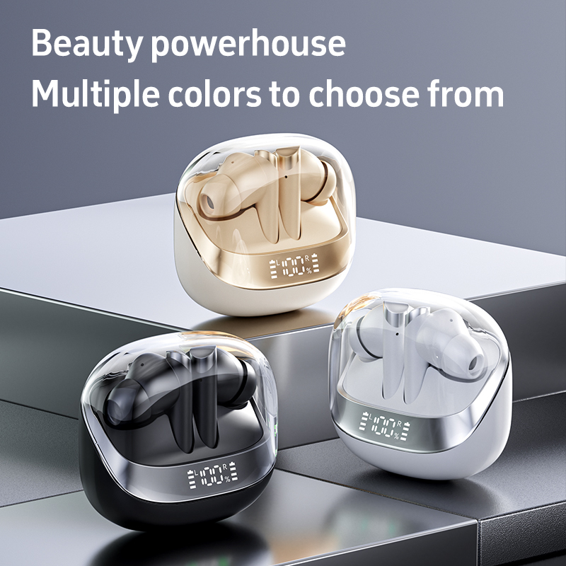 ETEK ANC Bluetooth 5.4 Wireless Earphones with Noise Cancellation, Bluetrum BB5696A, 2-3H Playtime,Charging Case Included