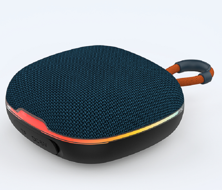 Wireless Bluetooth Speaker Bluetooth 5.3, JL Scheme 10M Range 52mm Driver 5W*2 Output TF Card Slot RGB Light