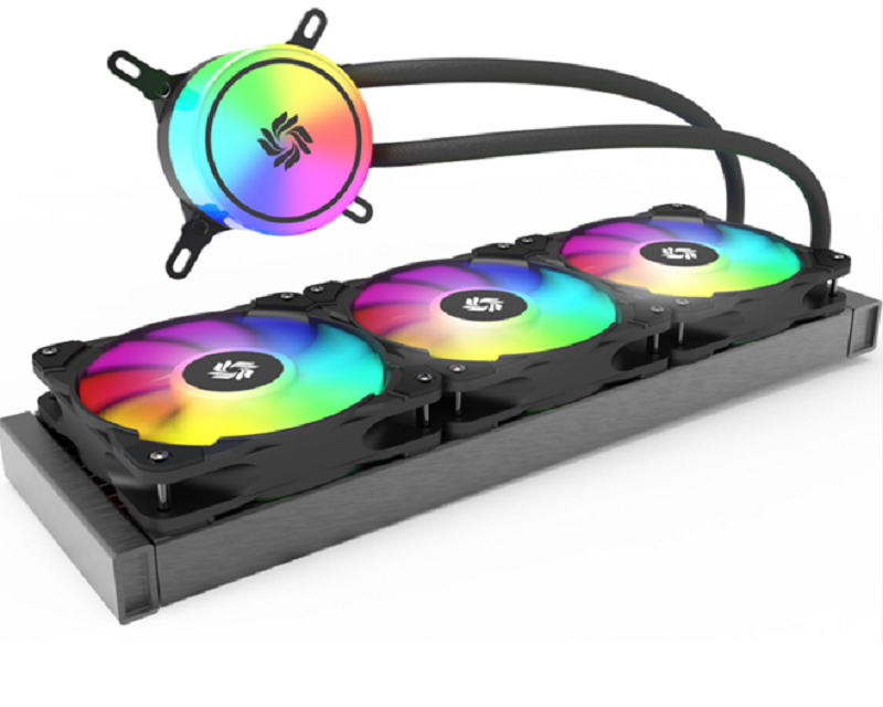 360mm ARGB AIO Liquid Cooler,Round Water Block, 36027 Radiator, PWM Fan 1800RPM, LGA1700/AM5, Custom Logo