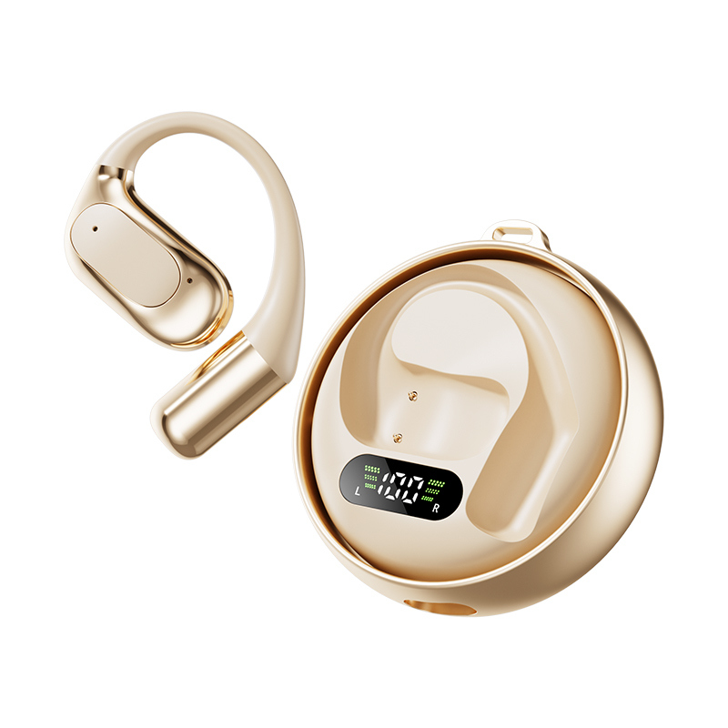TWS Bluetooth 5.4 Earbuds,A2DP/AVRCP/HFP, 13mm Copper Ring Driver, Black/Skin Color, Bluetrum5756C Chip