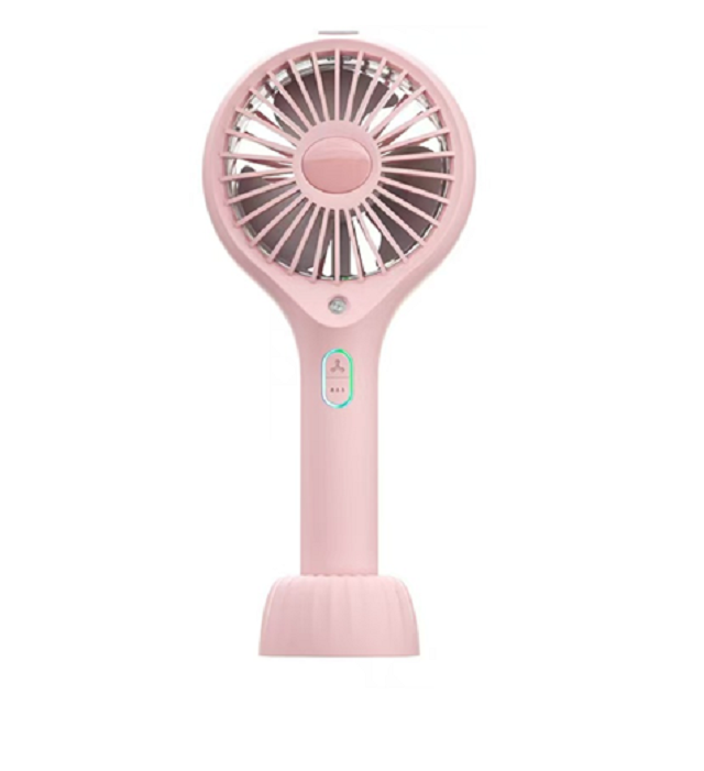 Portable Evaporative Cooler,800mAh, 3-Speed, 2-Humidity Modes, White/Green/Pink, 212*100*40mm,ideal for outdoor, travel, office