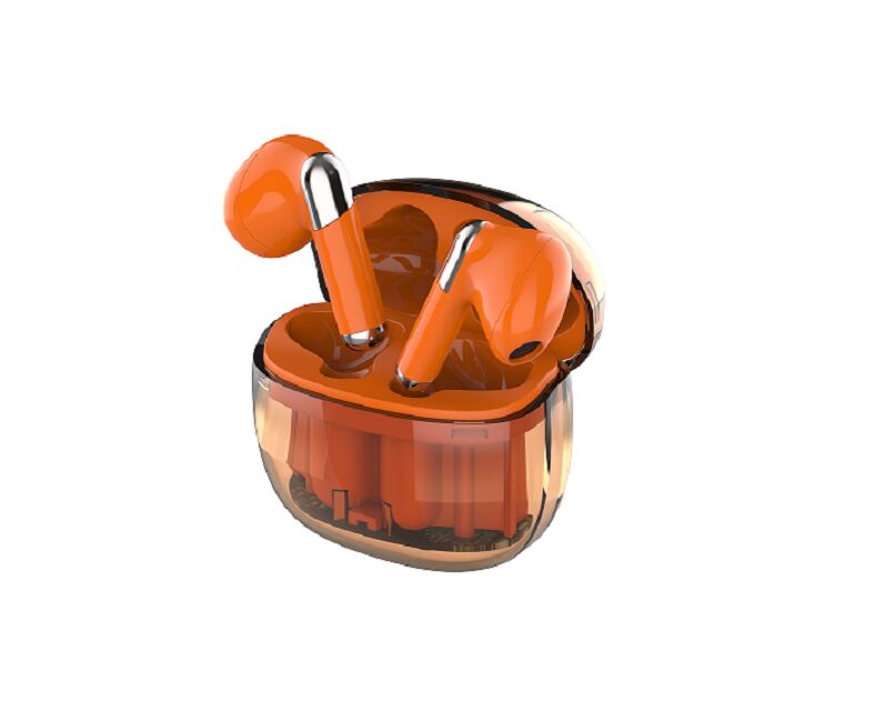 13mm ENC TWS Earbuds, Dual-Mic Noise Cancellation, 2500mAh Charging Case, 4H Playtime, Black/White/Purple/Orange