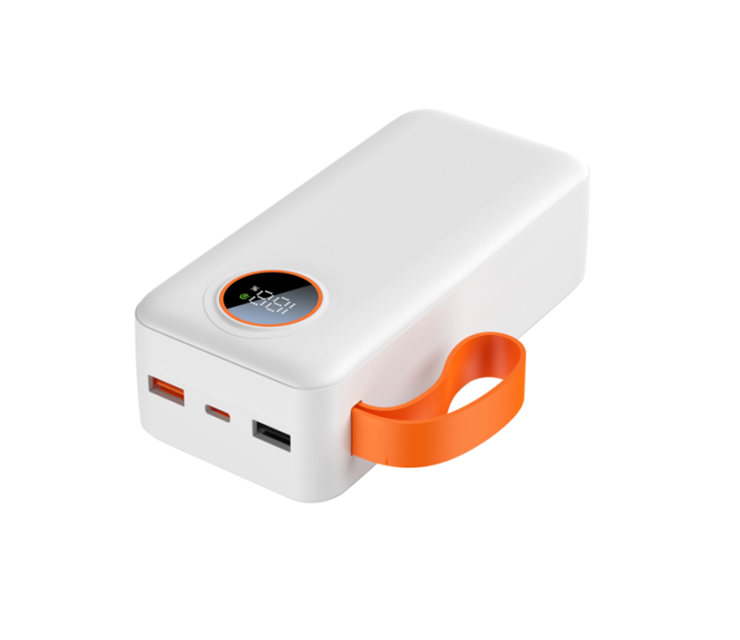 30000mAh PD 22.5W Power Bank,Triple Grade-A Polymer Cells (10000mAh*3), USB-C & USB-A, 147*68*43mm, Black/White