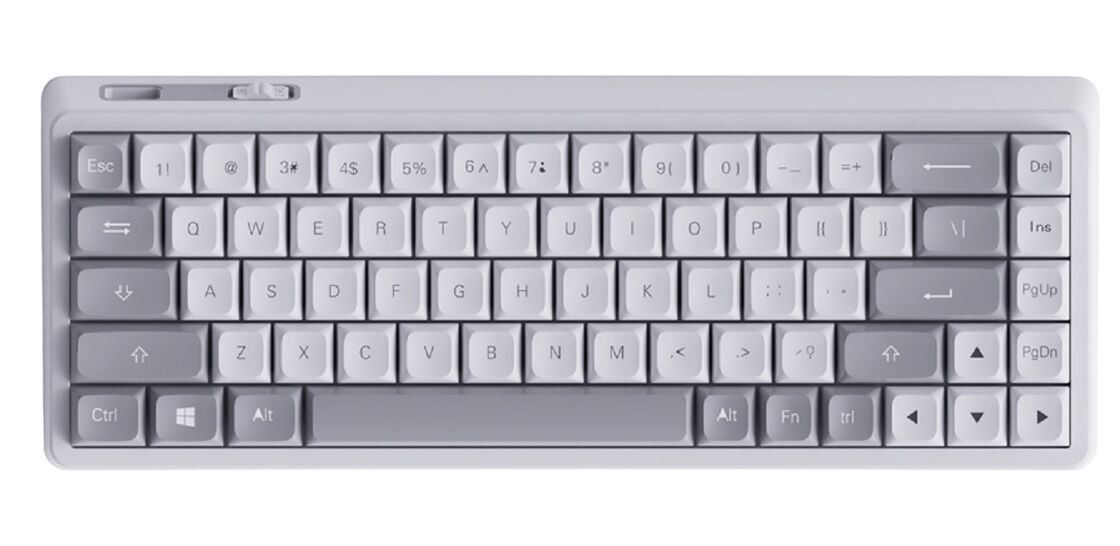 Hot-Swappable RGB Mechanical Keyboard,ABS Case, Double-Shot Keycaps, 3000mAh, Full N-Key Rollover