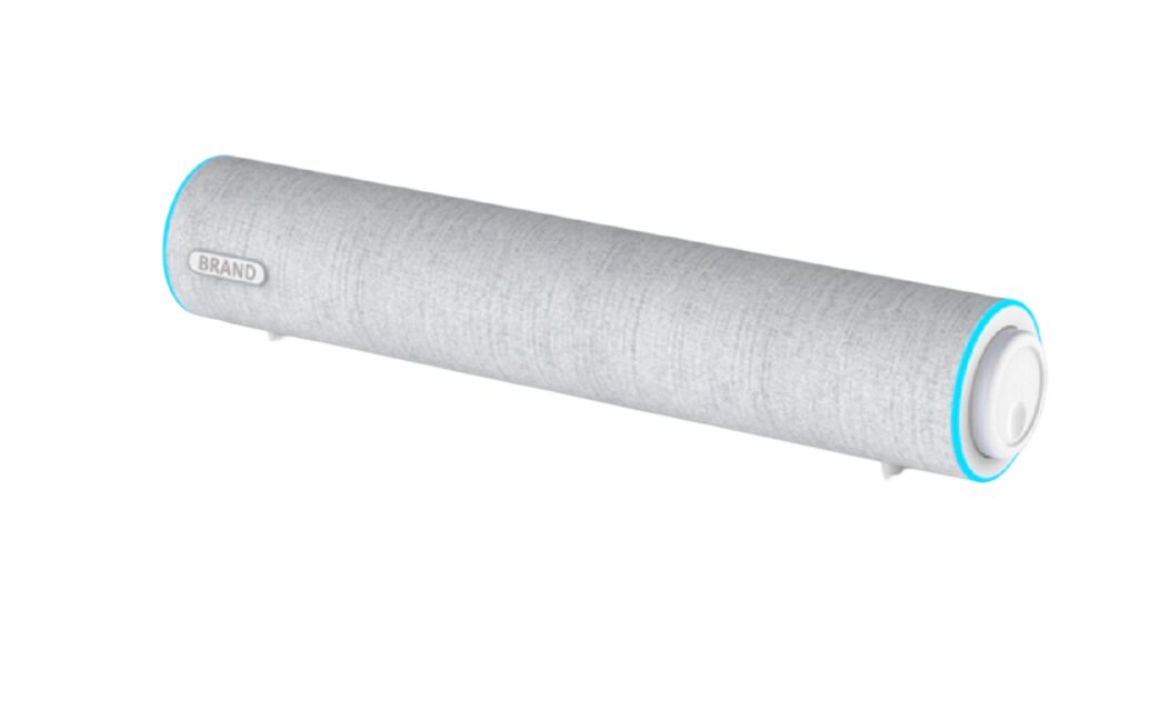 3W*2 Desktop Soundbar,Dual 2-inch Drivers, 35Hz-16kHz, >36dB Separation, USB Powered (DC 5V), Plastic+Cloth Finish, 1.3m Cable