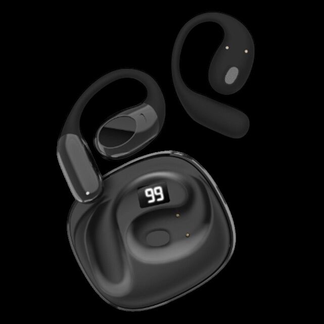 TWS Earbuds Bluetooth 5.3,7H Playtime, F13 Driver, Type-C, White/Black