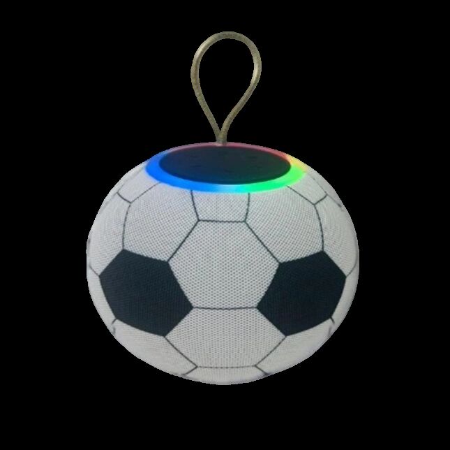 Wireless Bluetooth 5.3 Speaker with TWS, RGB Lights, FM, USB/TF/AUX, 10W