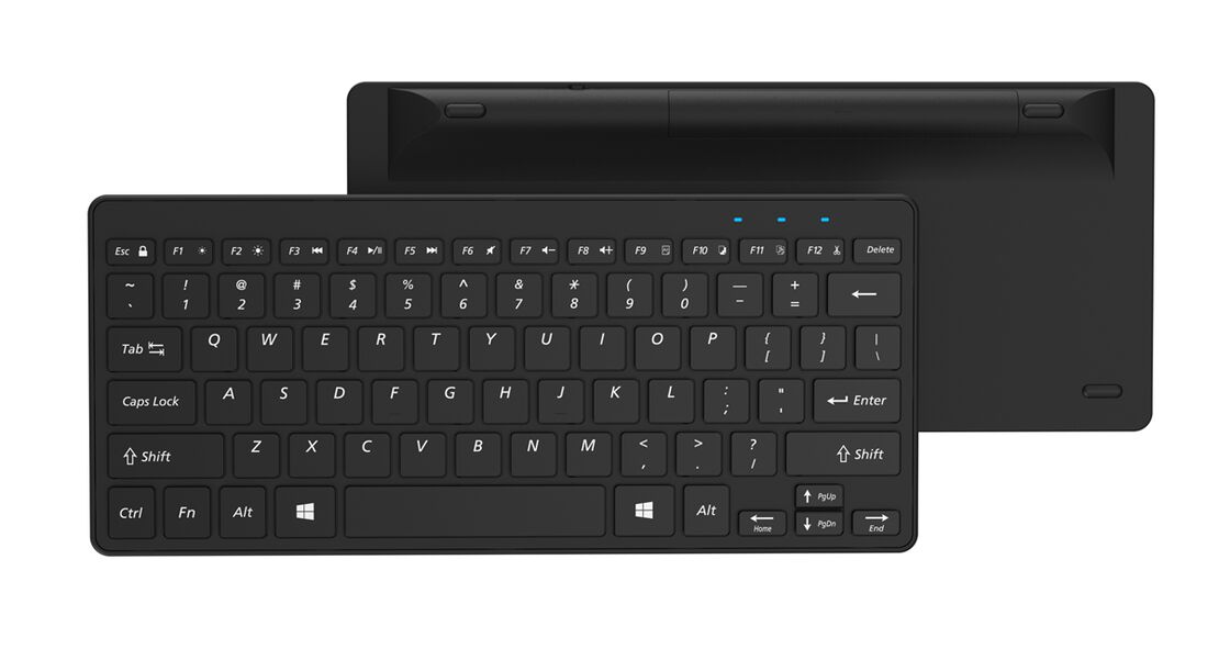 Ultra-Slim Dual-Mode Wireless Keyboard ,Scissor Keys, 2.4G + Bluetooth 5.0