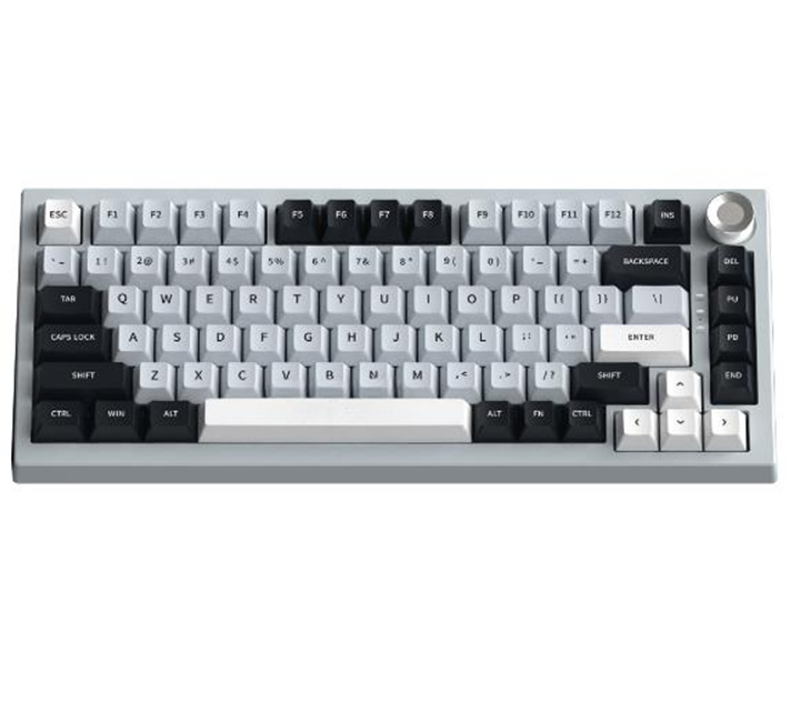 81-Key Tri-Mode Mechanical Keyboard, RGB Backlit, Type-C/2.4G/Bluetooth