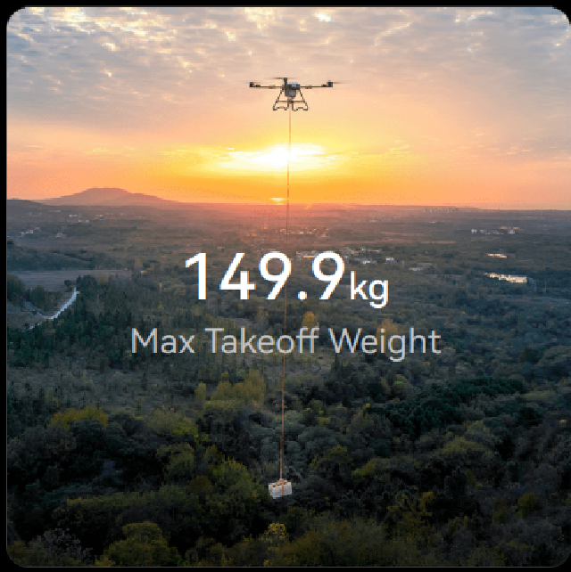 Z80 Flagship Agri-Drone: 80L Spray + 120L Spread + 80kg Lift | Metal Truss Quick-Swap Platform