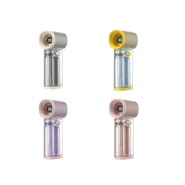 3000mAh Portable Mist Fan 40ml Tank / 8W Dual Cooling Type-C Fast Charge 4 Colors