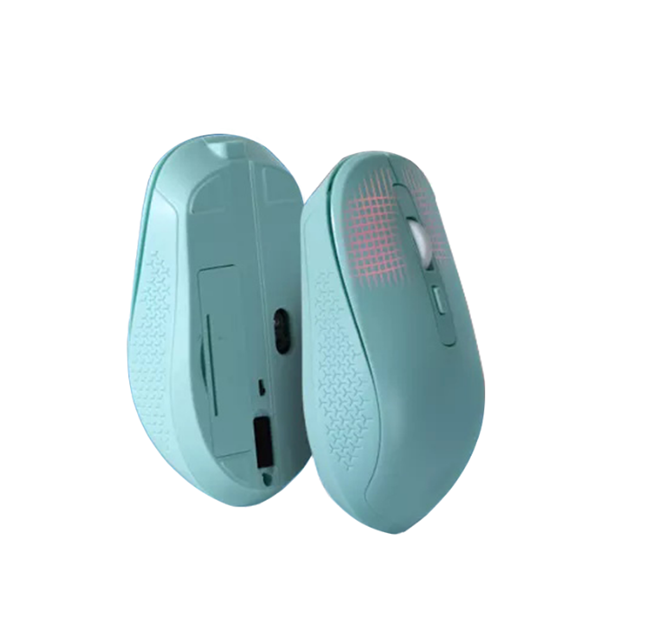 4D Wireless Mouse | 2.4GHz Connection | 3-Step DPI | AA Battery Powered | Black/White/Pink/Blue